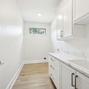 With dedicated washer and dryer connections, this room is both efficient and beautifully designed for seamless laundry care.
