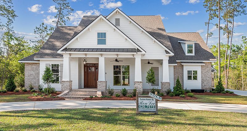Another custom home built by Ron Lee Homes.