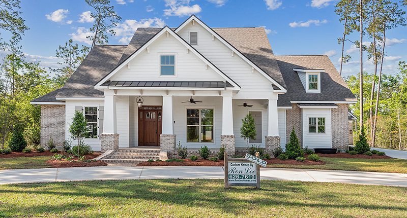 Another custom home built by Ron Lee Homes.