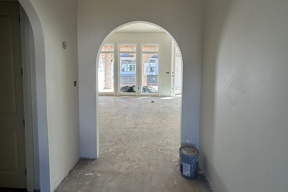 4-View from Front Entry Under Construction